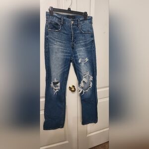 Aeropostale Distressed Blue Jeans